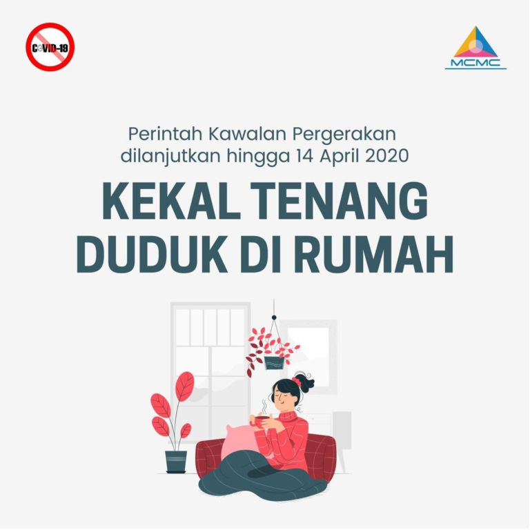 kekal duduk di rumah